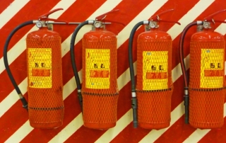 what are the types of fire extinguishers