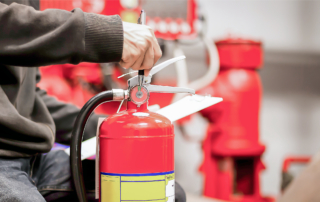 fire extinguisher test