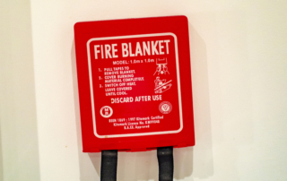 Fire Blanket.